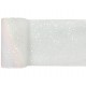 Runner glitterato, 13 cm x 5 m, iridescente