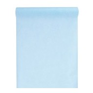 Runner finto tessuto (tessuto non tessuto), 0,30 x 10 m, blu