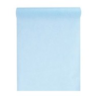Runner finto tessuto (tessuto non tessuto), 0,30 x 10 m, blu