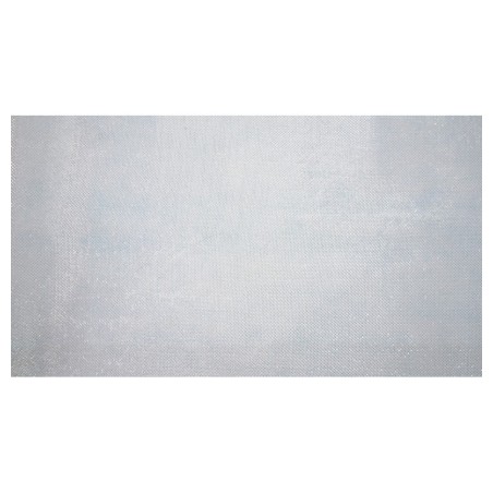 Glänzender Tischläufer 28cmx5m, silber