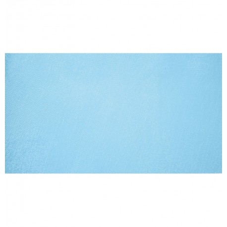 Runner da tavolo lucido 28cmx5m, blu polare