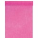 Chemin de table intissé, uni, 0.30 x 10 m, fuchsia