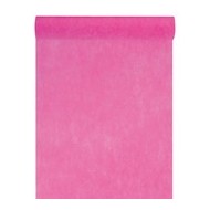 Chemin de table intissé, uni, 0.30 x 10 m, fuchsia