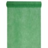 Chemin de table intissé, uni, 0.30 x 10 m, vert sapin