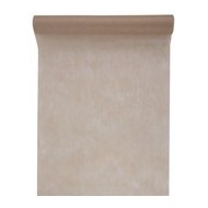 Chemin de table intissé, uni, 0,30 x 10 m, taupe