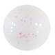 10 Boules pailletées Ø 3-4-6 cm, blanc