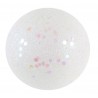 10 palline glitter Ø 3-4-6 cm, bianco