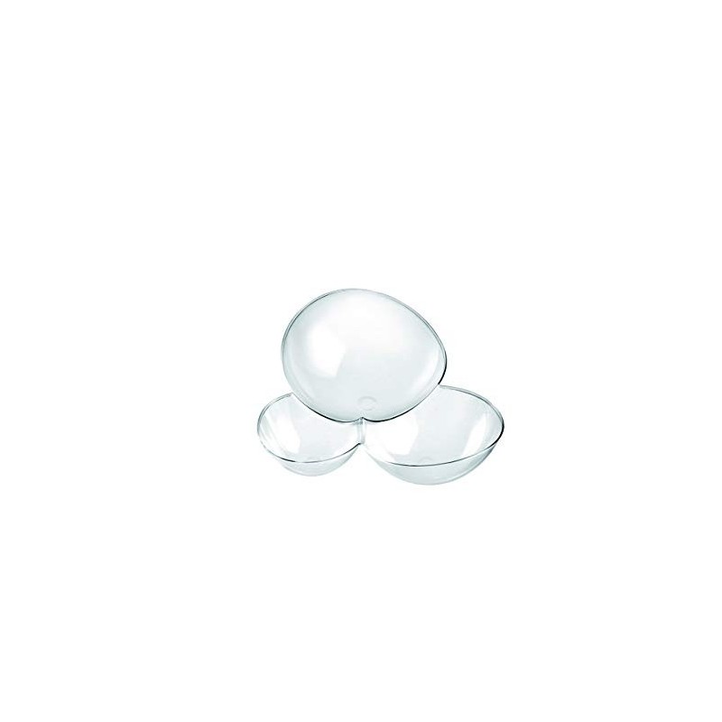 25 Verrine Molecola, 100cc, 117mm, PS, trasparente