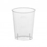 50 bicchierini, PP, 0,40 dl, calibrato 0,20 / 0,40 dl, opaco.