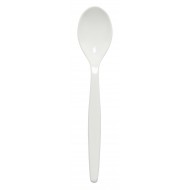  25 Cuillères à café, réutilisable, PCsafe, blanche