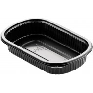 50 Coffrets repas 240 x 150 x 40 mm Noir 1-Comp