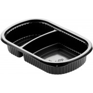 50 Lunch box 240 x 150 x 40 mm Nero 2-Comp