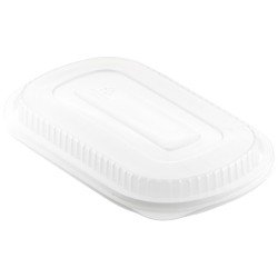 50 Couvercles pour 161182/161179/161180 240 x 150 x 20 mm Transparent