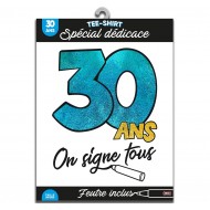 T-Shirt "On signe 30 ans"