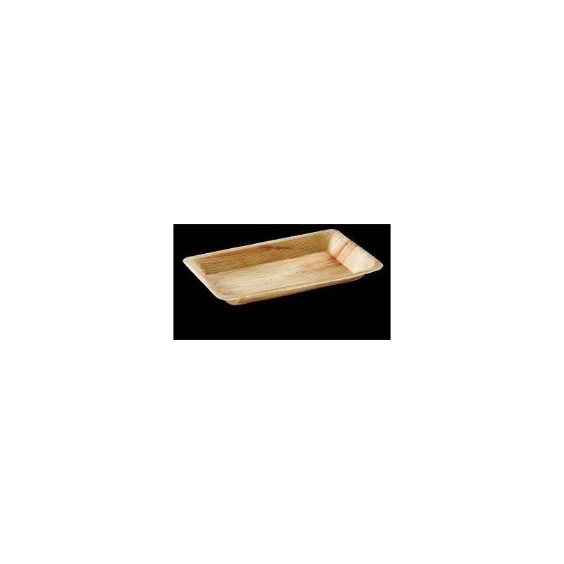 1 Grand plateau palmier, 48 x 24 prof. 4 cm