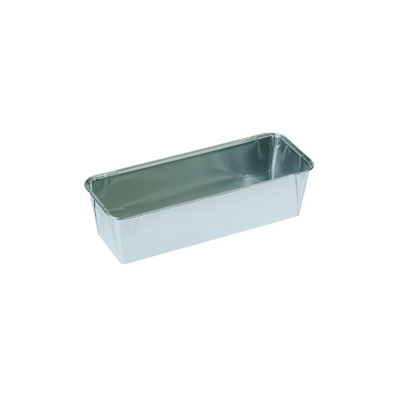 100 glatte Aluminiumschalen, gerollte Kante, 100 x 64 x 38 mm