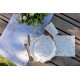 Babyparty Tischläufer, Boy blau 28cm x 3m