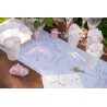 Runner da tavola Baby Shower, Girl rosa 28 cm x 3 m