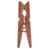 12 pinze in legno oro rosa, dimensioni 3,5 cm