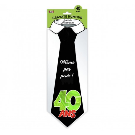 1 Krawatte "40 ans"