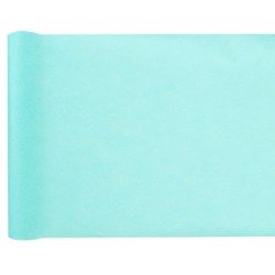 Chemin de table intissé, uni, 0.30 x 10 m, mint