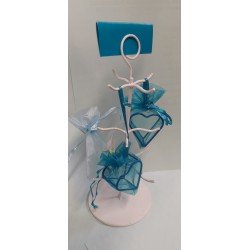 Portant arbre, métal, blanc ,sachet de 1 pièce