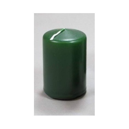 Candela cilindrica 100 x Ø 50 mm 20 h verde