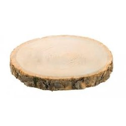 Rondin en bois Ø entre 28-30cm x 2cm