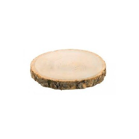 Rondin en bois Ø entre 28-30cm x 2cm