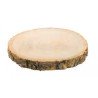Rondin en bois Ø entre 28-30cm x 2cm