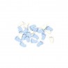 Confetti di tavolo in legno "piedi di bimbo/a"blu e bianchi