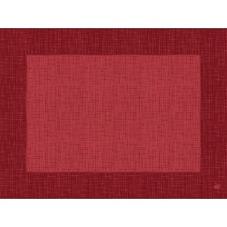 100 Tischsets, glatt Linnea, 30 x 40 cm, Bordeaux