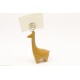 Girafe marque place