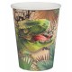 10 tazze Dinosauro 27cl