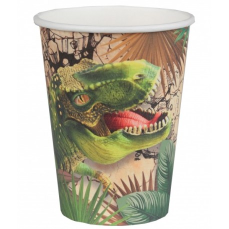 10 Dinosaurierbecher 27cl