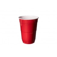 50 bicchieri americani rossi, birra Pong, 473 ml