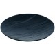 Teller Piedra rund, schwarz, D130 mm