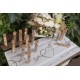 Chemin de table Just Married, coton, 28cmx3m 