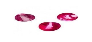 20 tessere di perle rosse