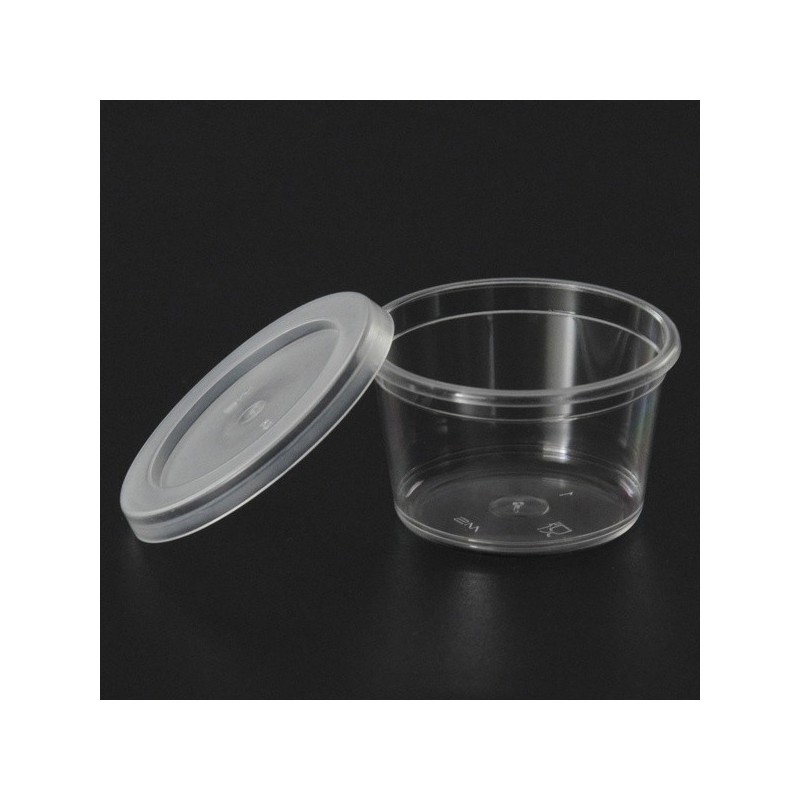 250 Behälter 30 ml mit Deckel, Ø 46 x 29 mm