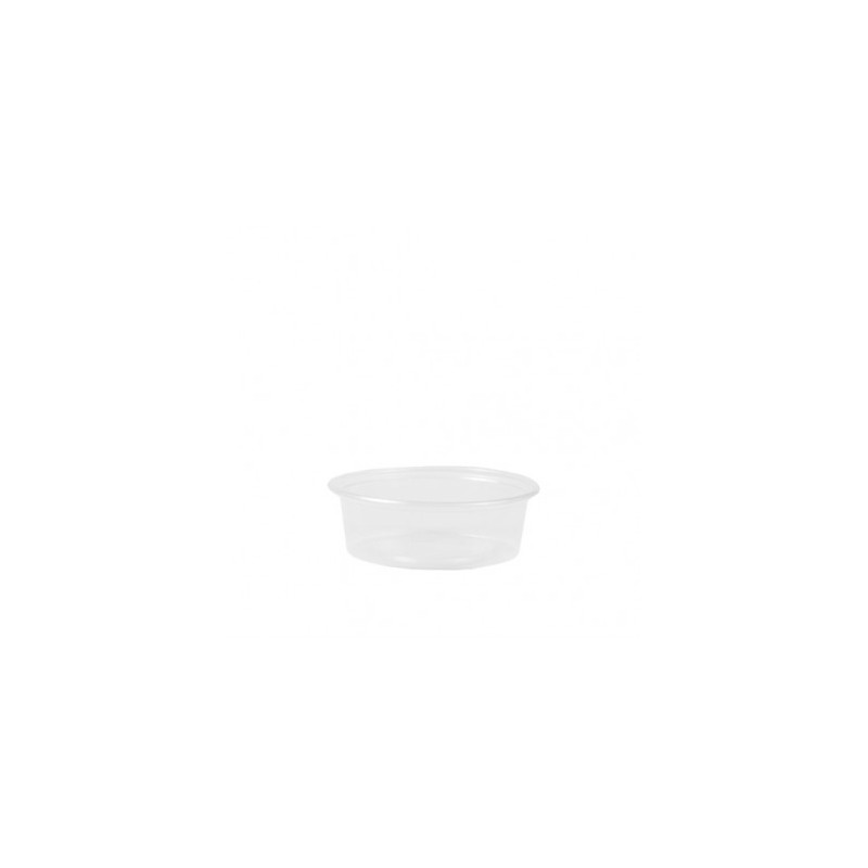 50 Contenitori salse, ps 80 ml, Ø 70,3mm, H 40 mm