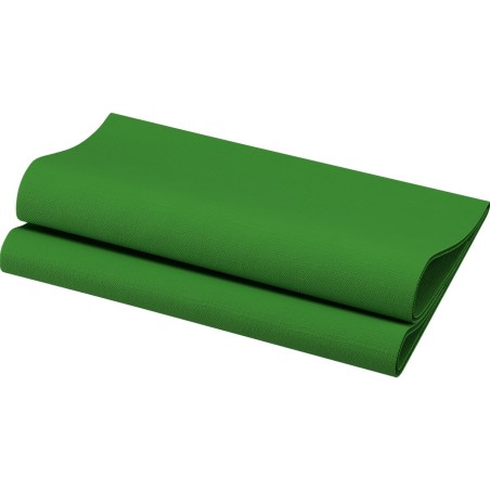 60 Dunisoft Servietten, 40 x 40 cm 1/4,  Leaf Green