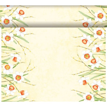 Dunicel Tischläufer, 24m x 0,40 cm, Daffodil Joy