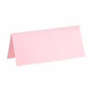 Segnaposto, cartone, 3 x 7 cm, sacchetto di 10 pezzi, rosa