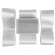 Kit mariage (1 bobine de ruban tulle, 4 petits noeuds polypro automatique