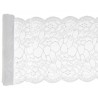 Chemin de table dentelle prenium, blanc, 18cm x 3m