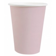 10 Rainbow Cups, Pappe, rosa, ø 7,8 x 9,7 cm / 27cl