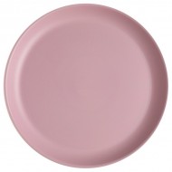 6 Assiettes grandes, Ø 27,4cm, rose