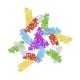 Confettis de table multicolore en papier "Vive la retraite"