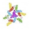 Coriandoli da tavola in carta multicolore "Vive la retraite"